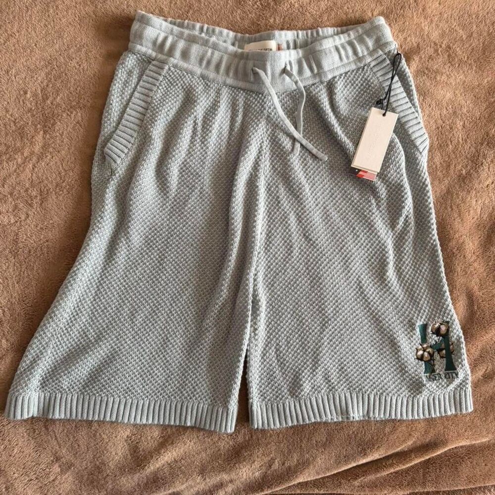 Honor-the-gift Men's Blue and Grey Shorts